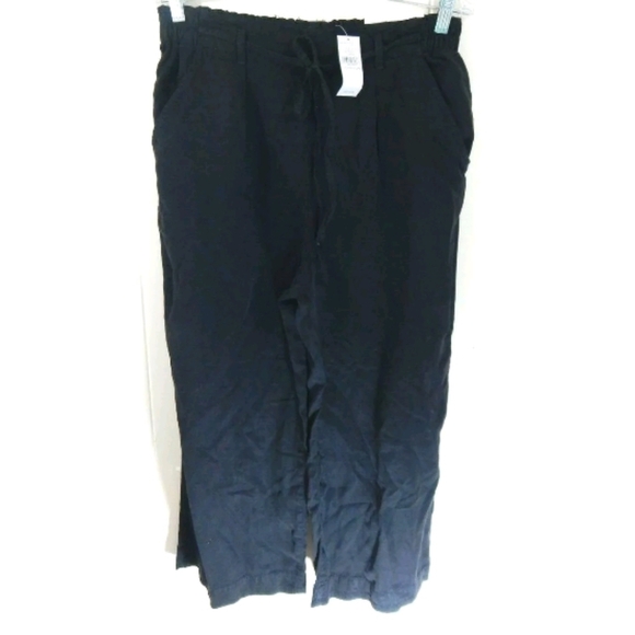American Eagle Hi Rise Relaxed Crop Pants 8 - Picture 1 of 3